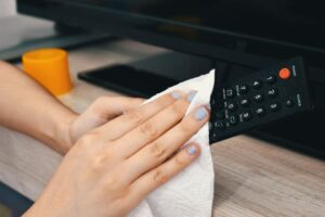 Cómo limpiar un televisor de pantalla plana sin rayas