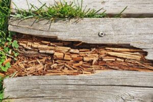 ¿Se propaga la pudrición de la madera? (Pudrición seca y húmeda)
